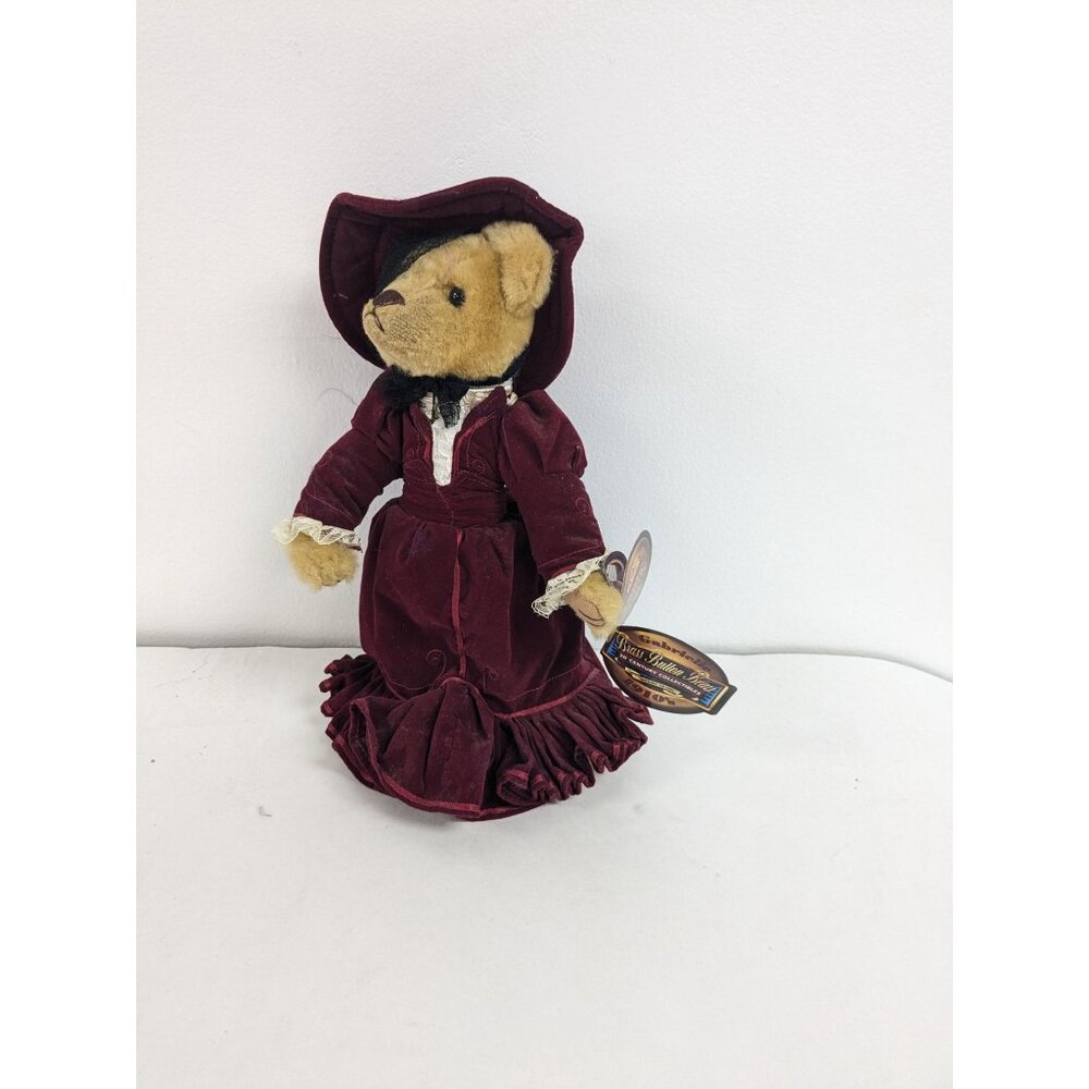 Vintage Brass Button Bears 20th Century Collection Gabrielle 1910's Stuffed Anim